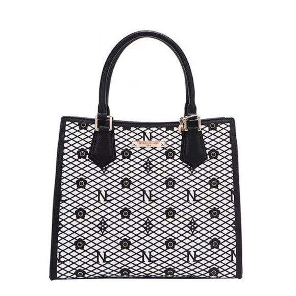 Nicole Lee USA Structured Tote Bag - Picture 1 of 16